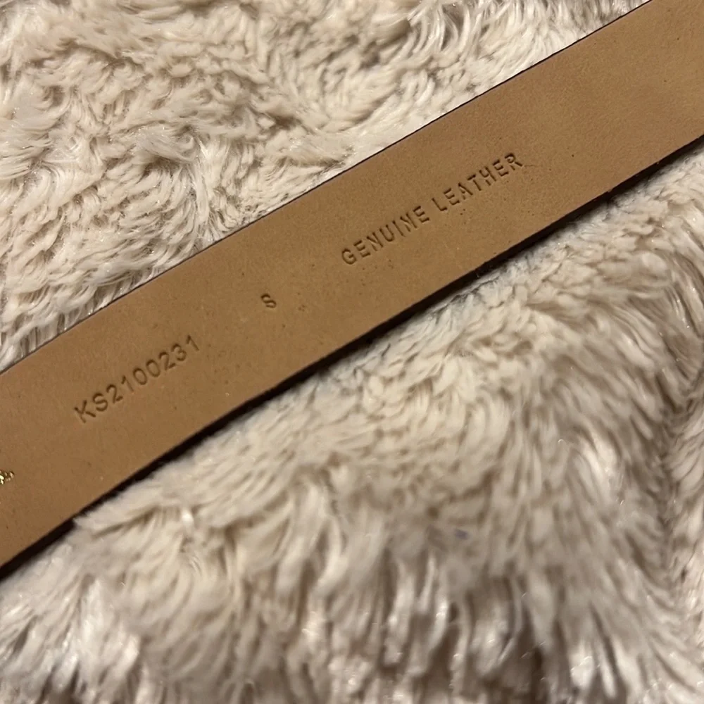 KATE SPADE ♠️ Pink Sugar Spade Thin Belt - Picture 7 of 9